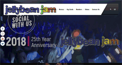 Desktop Screenshot of jellybeanjam.com.au